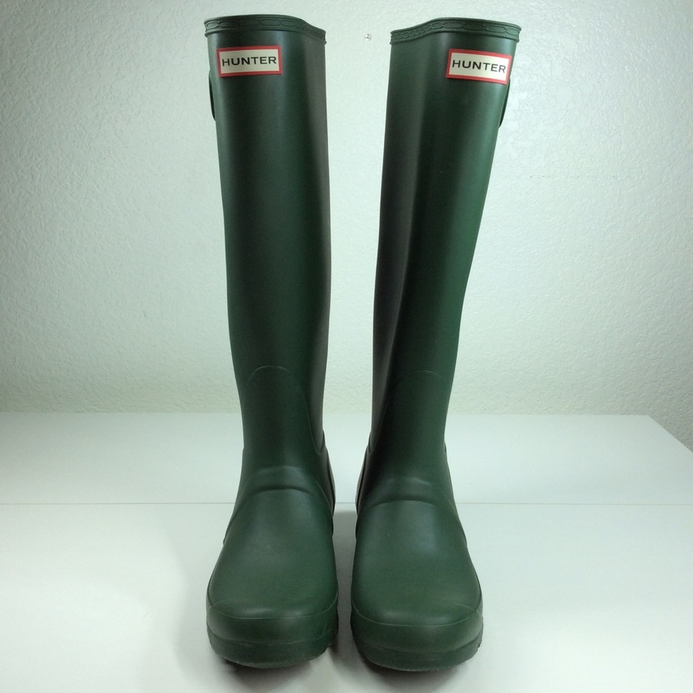 Women's Original Hunter Green Tall Rain Boots